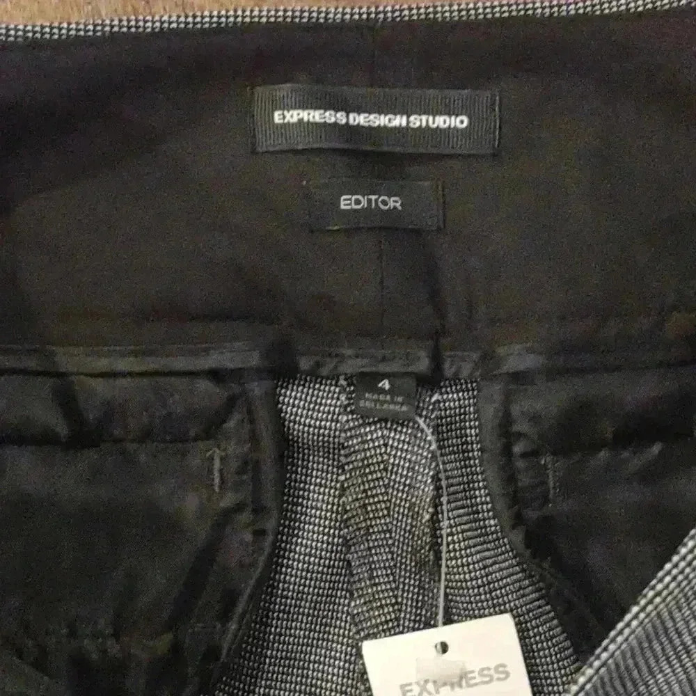 Nwt Express Design Studio Editor Wide Waistband B… - image 4